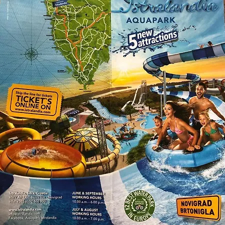 Апартаменты Robbin Met Airco Wifi En Zwembad Новиград